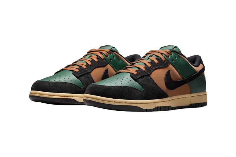 Nike Dunk Low “Beef & Broccoli” Fir/Light British Tan/Sesame/Black IM4414-300 Release info