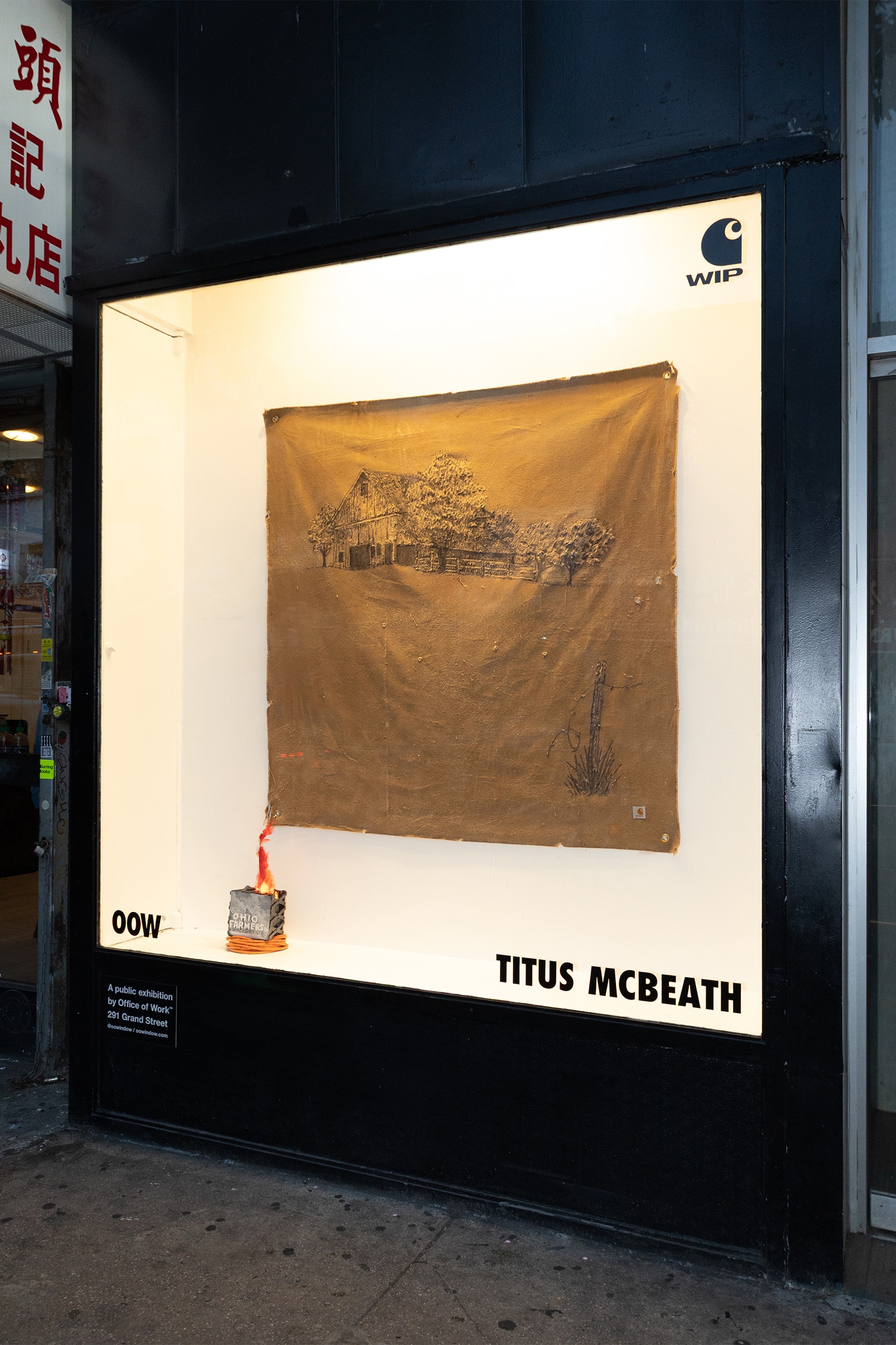 OOW® x Carhartt WIP NYC Public Art Series Dozie Kanu Suckybat Titus McBeath