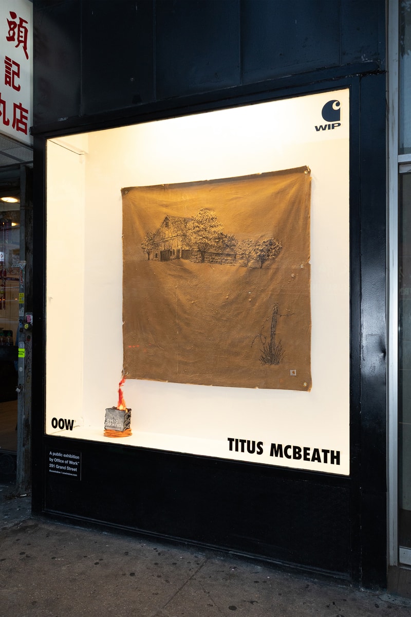 OOW® x Carhartt WIP NYC Public Art Series Dozie Kanu Suckybat Titus McBeath