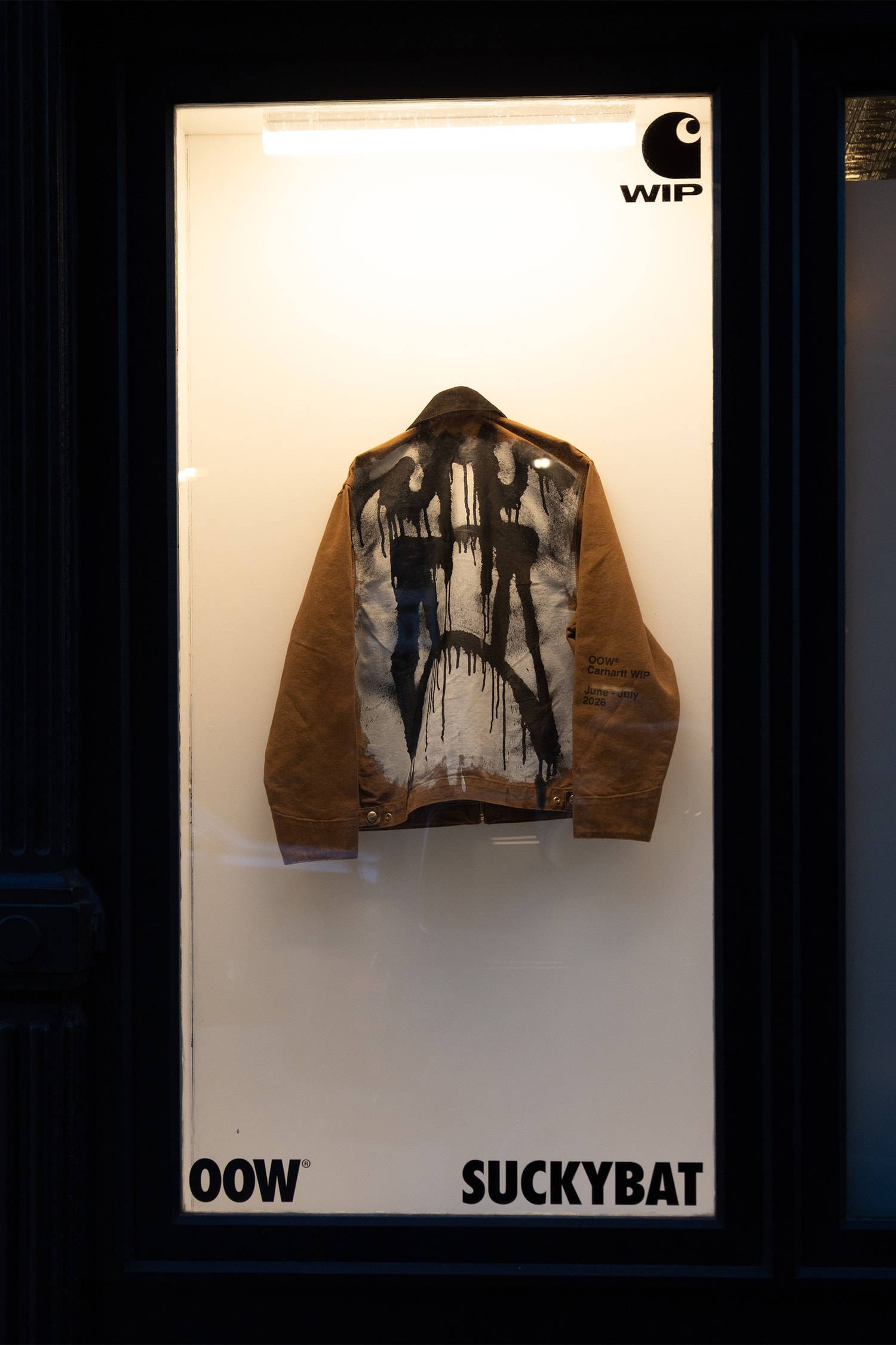 OOW® x Carhartt WIP NYC Public Art Series Dozie Kanu Suckybat Titus McBeath