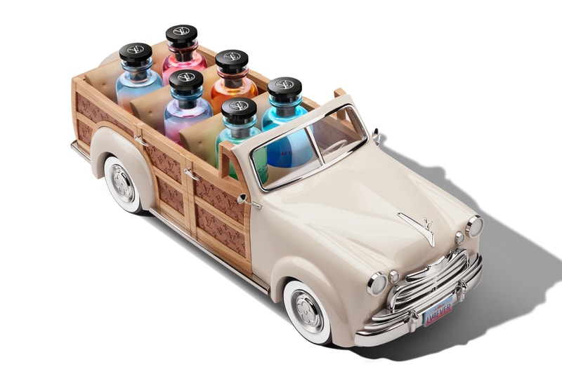 Alex Israel Louis Vuitton Woody Wagon Colognes Collection Release Info