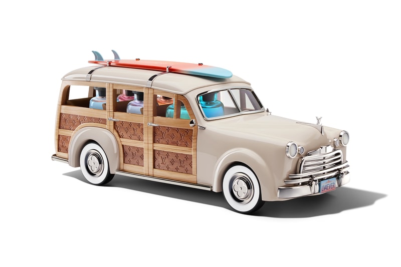 Louis Vuitton and Alex Israel Condense Seven Years of California Into a Limited-Edition Woody Wagon Cologne Set