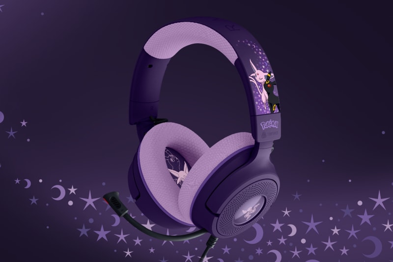Pokémon Razer Espeon Umbreon Collection kraken v4x headset Ornata V3 Tenkeyless keyboard Cobra mouse Gigantus V2 mouse mat Release info