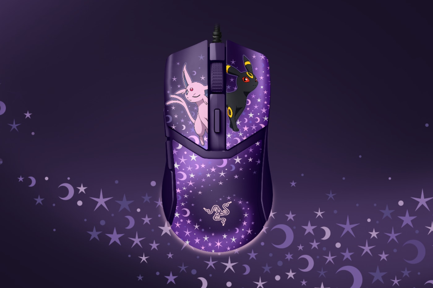 Pokémon Razer Espeon Umbreon Collection kraken v4x headset Ornata V3 Tenkeyless keyboard Cobra mouse Gigantus V2 mouse mat Release info