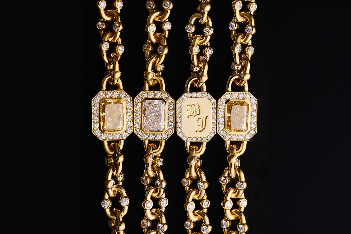 Closer Look at Greg Yuna and Rachel Goatley's Custom Brother's Keeper Chain for Bronny and Bryce James accessories lebron james gang nba basketball jewellery