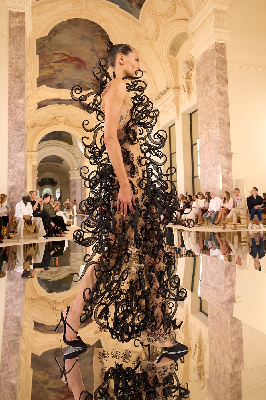 Schiaparelli FW27 Haute Couture Rejects Formulas for "The Call of the Void" paris fashio nweek 