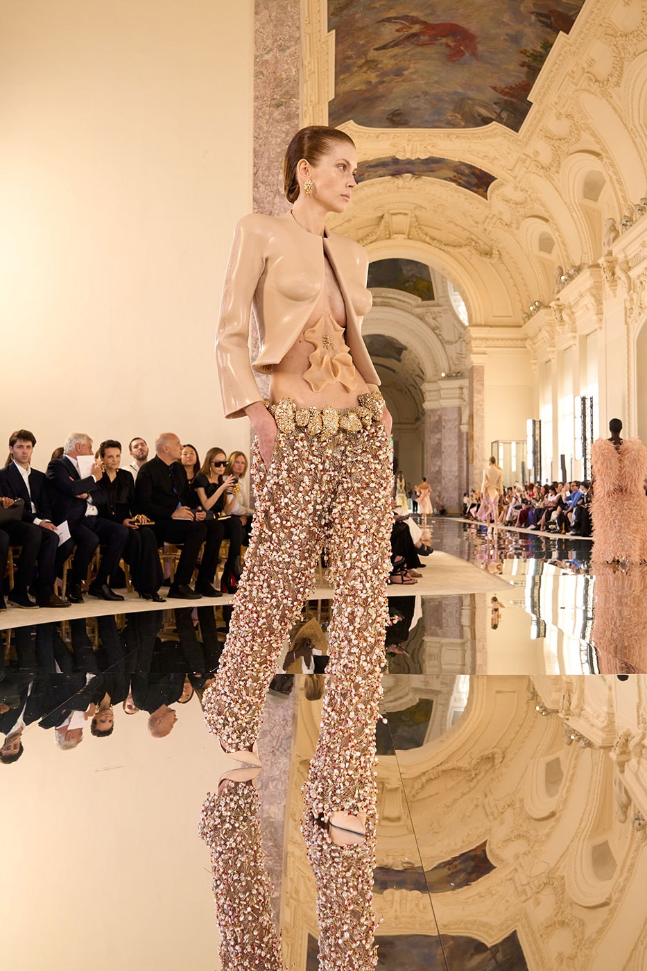 Schiaparelli FW27 Haute Couture Rejects Formulas for "The Call of the Void" paris fashio nweek 