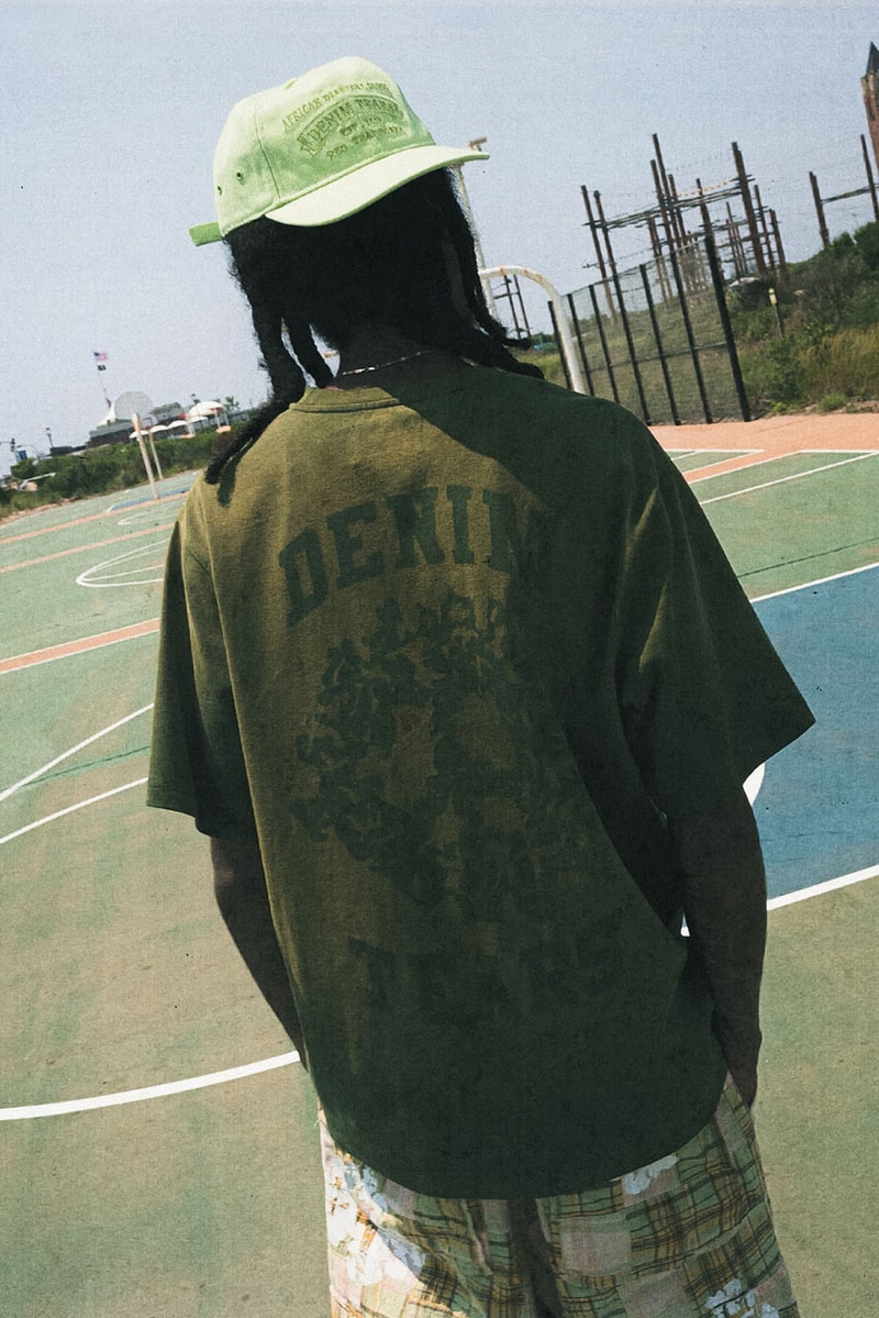 The 10k Rappers Hit the Beach in Denim Tears' New Collection niontay anysia kym sideshow release info tremaine emory summer 2026 lookbook act iii mike nyc brooklyn
