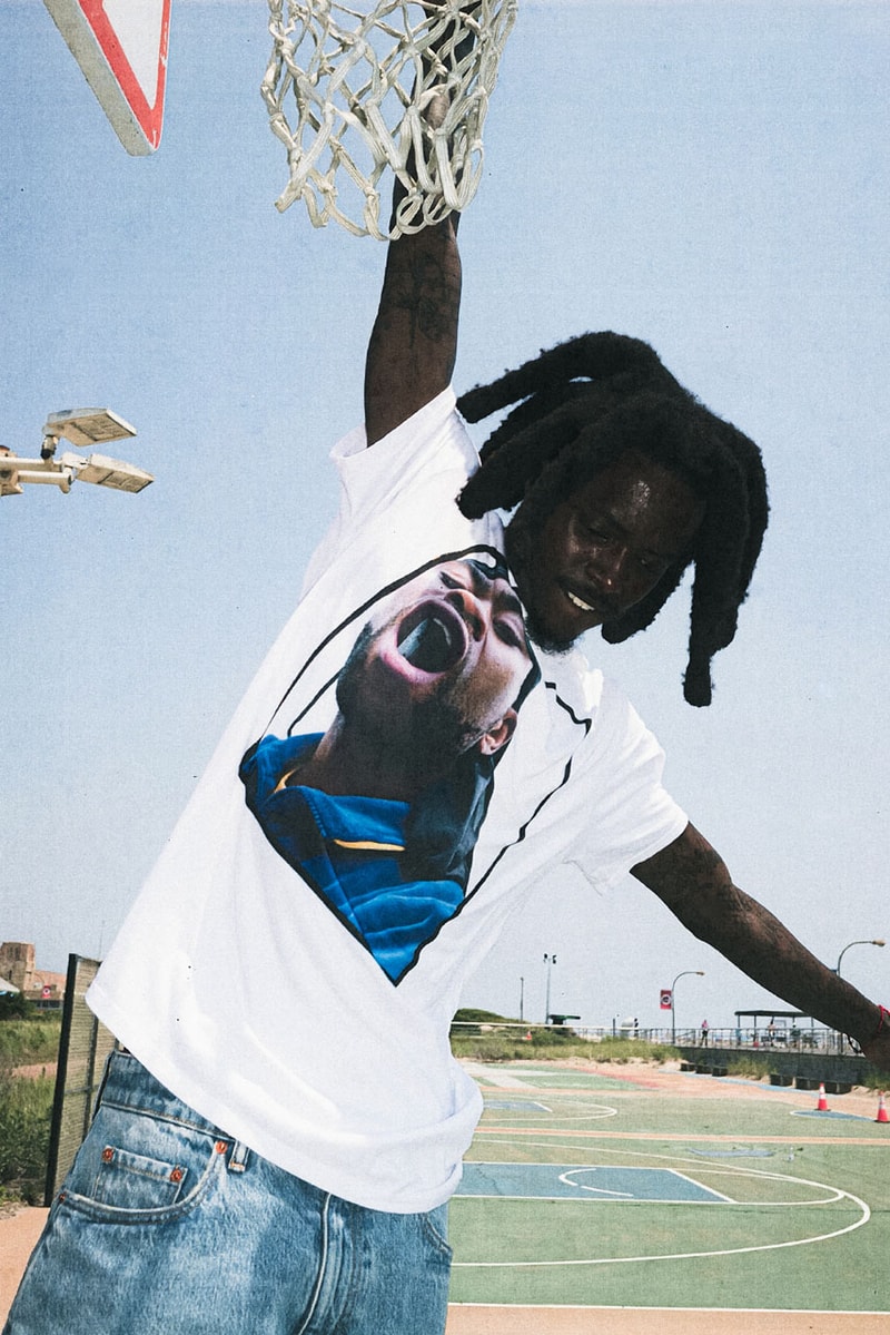 The 10k Rappers Hit the Beach in Denim Tears' New Collection niontay anysia kym sideshow release info tremaine emory summer 2026 lookbook act iii mike nyc brooklyn