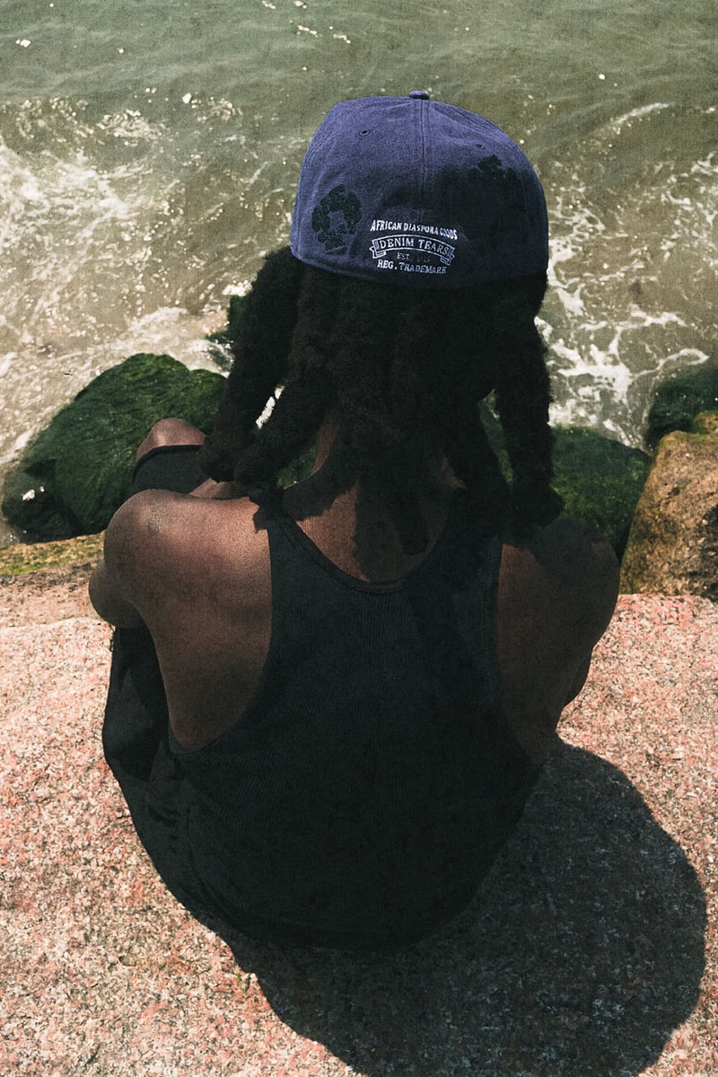 The 10k Rappers Hit the Beach in Denim Tears' New Collection niontay anysia kym sideshow release info tremaine emory summer 2026 lookbook act iii mike nyc brooklyn