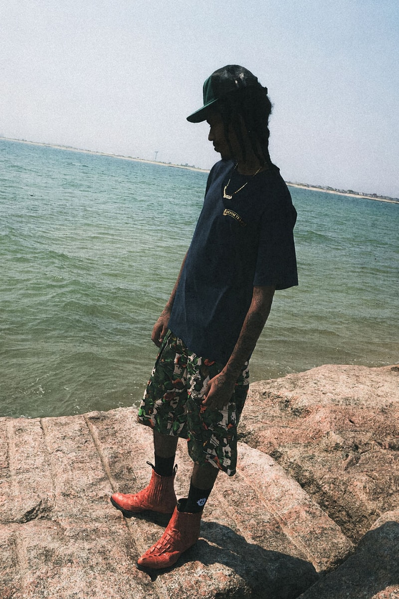 The 10k Rappers Hit the Beach in Denim Tears' New Collection niontay anysia kym sideshow release info tremaine emory summer 2026 lookbook act iii mike nyc brooklyn