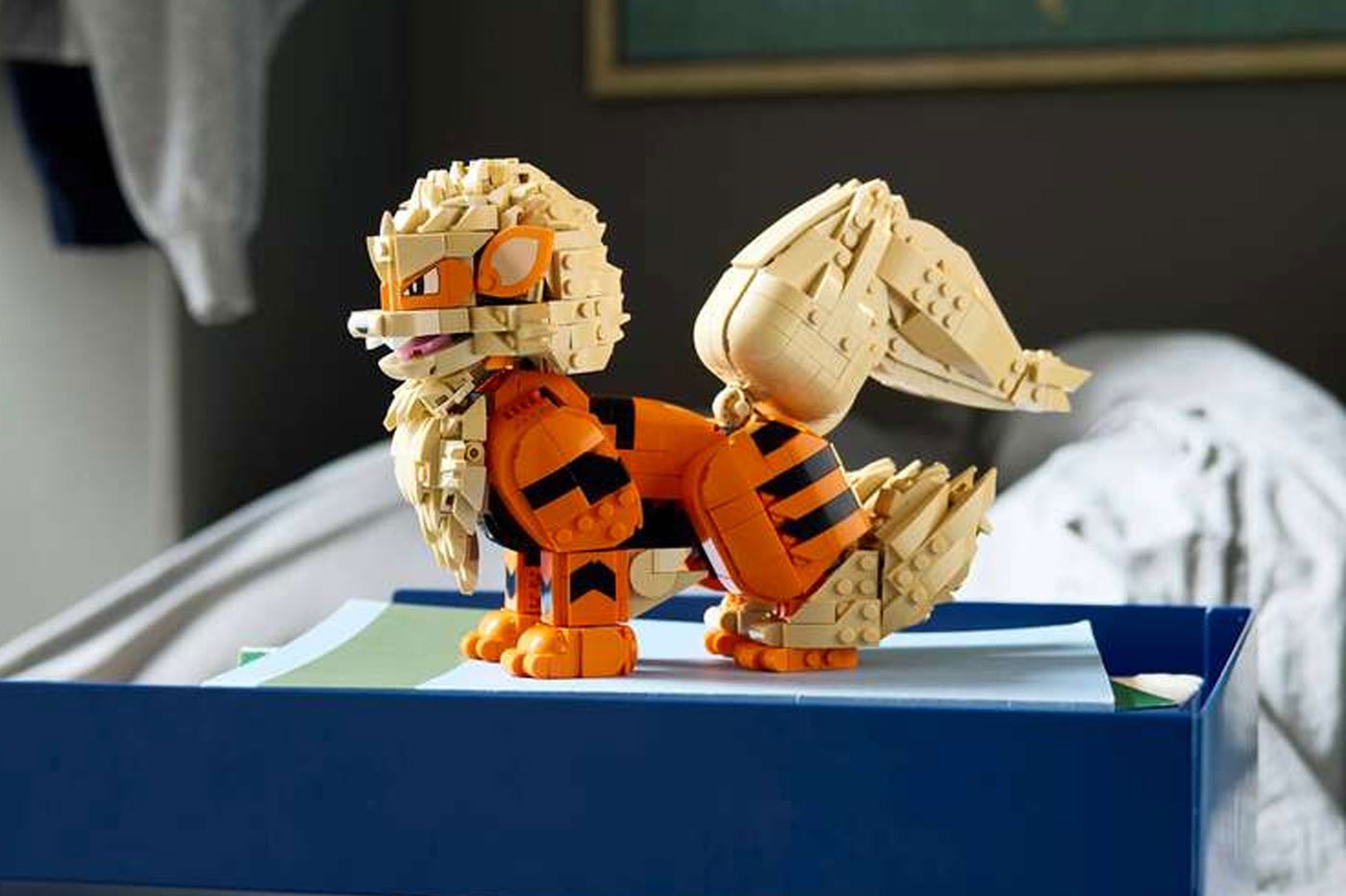 LEGO and Pokémon Fire up the Spirit of Kanto With an Arcanine Set