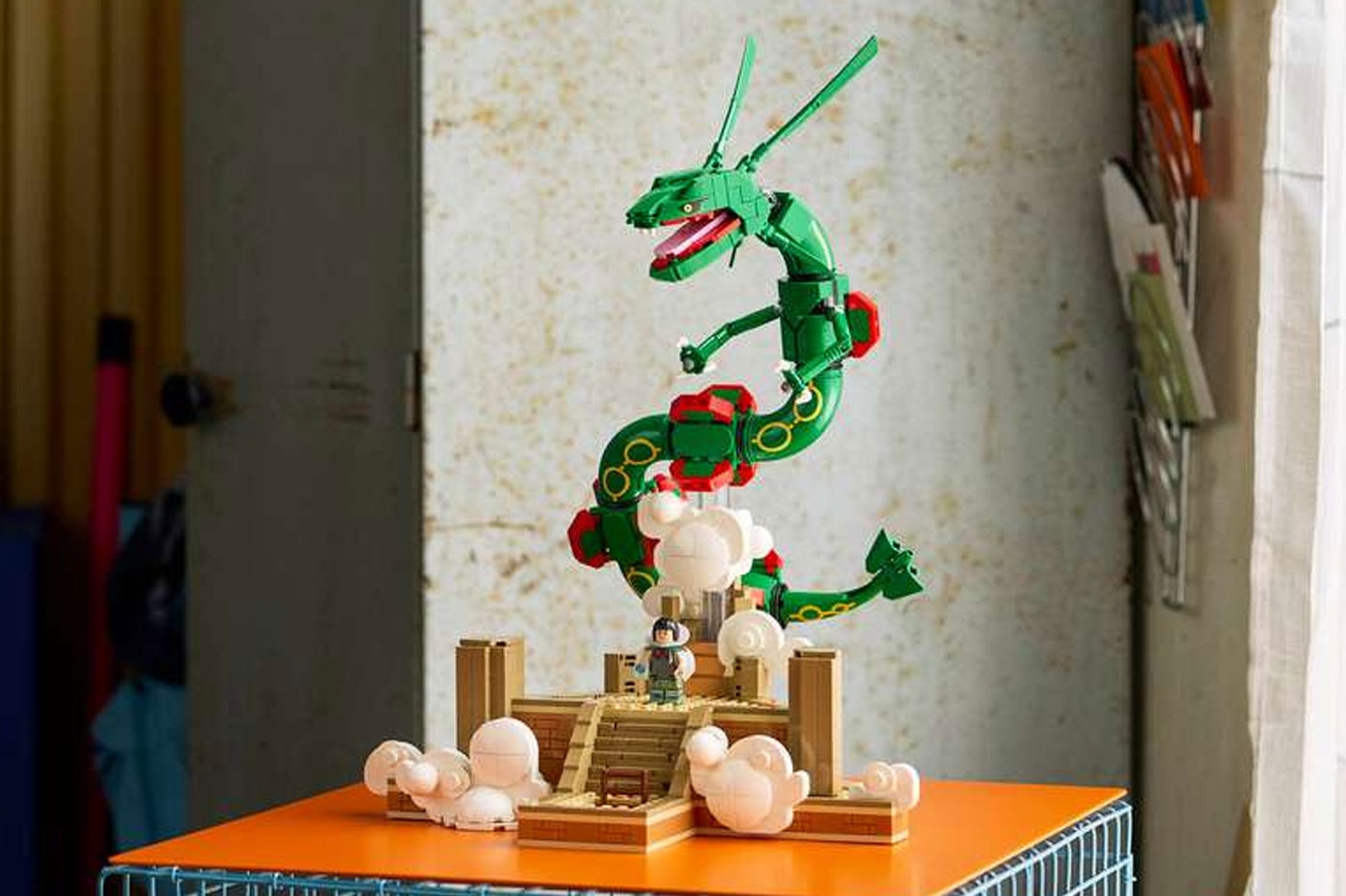 LEGO Prepares to Launch a Majestic Pokémon Rayquaza Kit collaboration