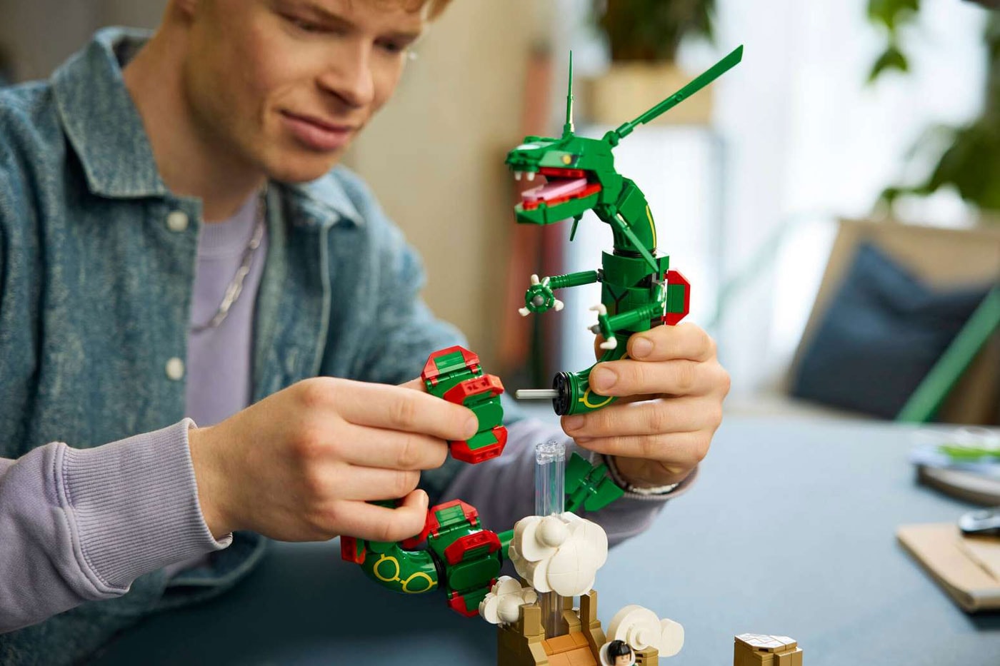 LEGO Prepares to Launch a Majestic Pokémon Rayquaza Kit collaboration