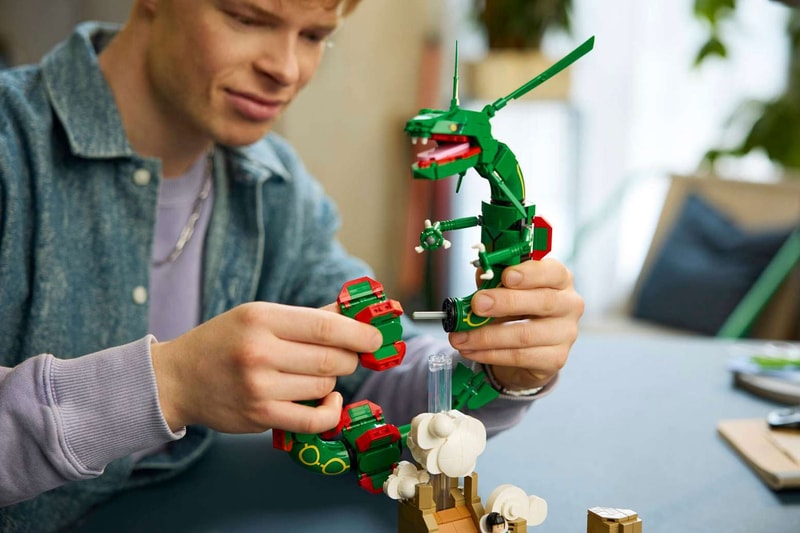 LEGO Prepares to Launch a Majestic Pokémon Rayquaza Kit collaboration