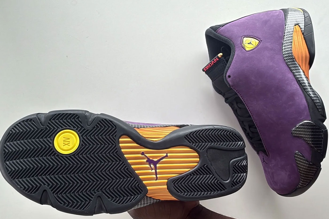 Nigel Sylvester Unveils Air Jordan 14 "Purple Ferrari" WNBA PE