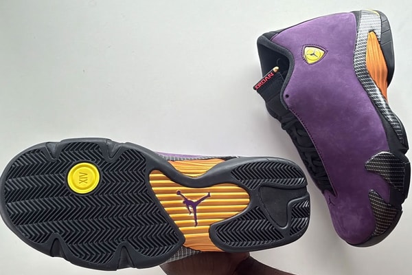 Nigel Sylvester Unveils Air Jordan 14 "Purple Ferrari" WNBA PE