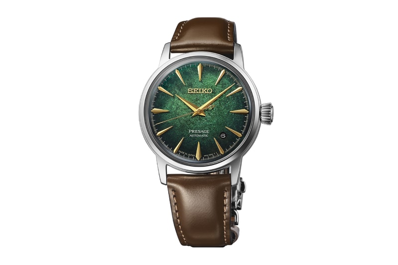 Seiko Presage Cocktail Time Three New Crushed Ice Creations HCB001 “Mint Mist” HCB002 “Emerald Mist” HCB003 “Whisky Mist” Release Info 