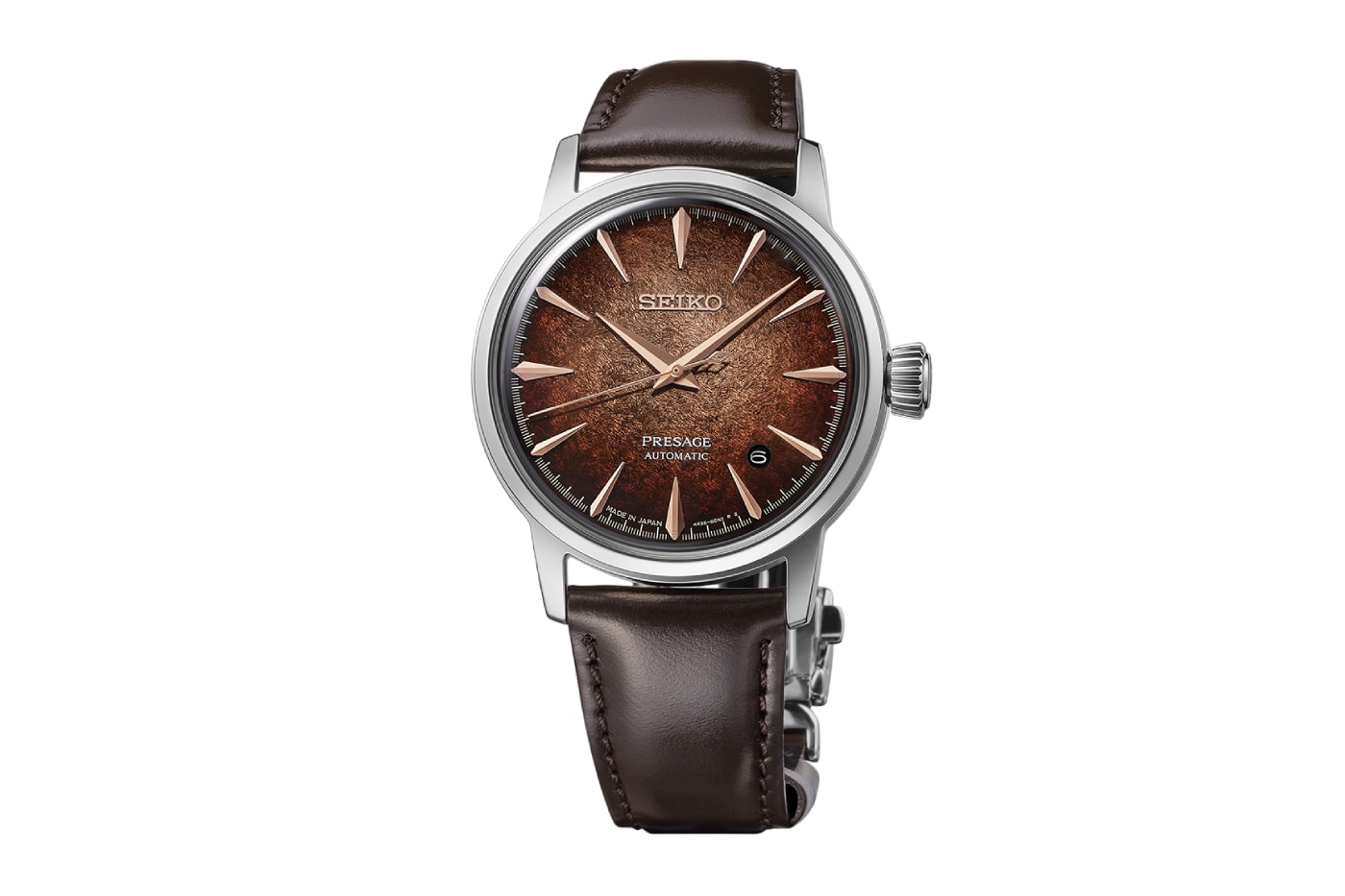 Seiko Presage Cocktail Time Three New Crushed Ice Creations HCB001 “Mint Mist” HCB002 “Emerald Mist” HCB003 “Whisky Mist” Release Info 