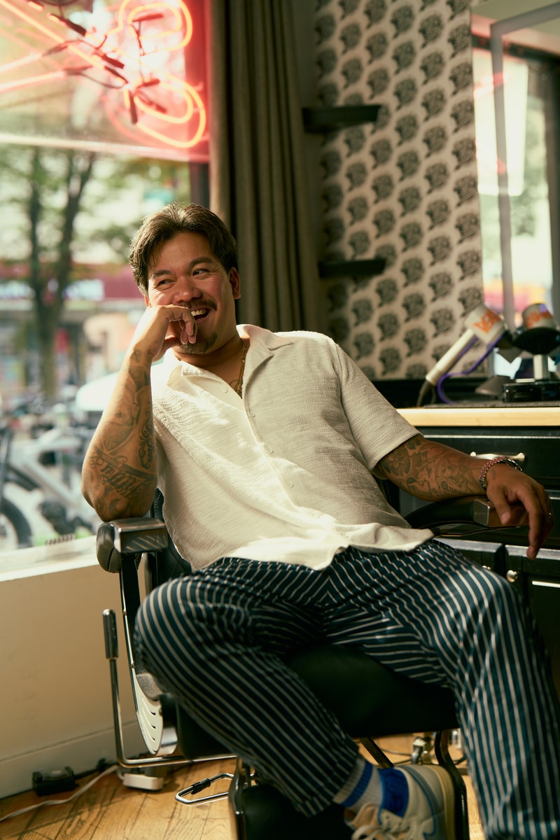 Richard Mendoza Barber and Soccer Culture With American Crew