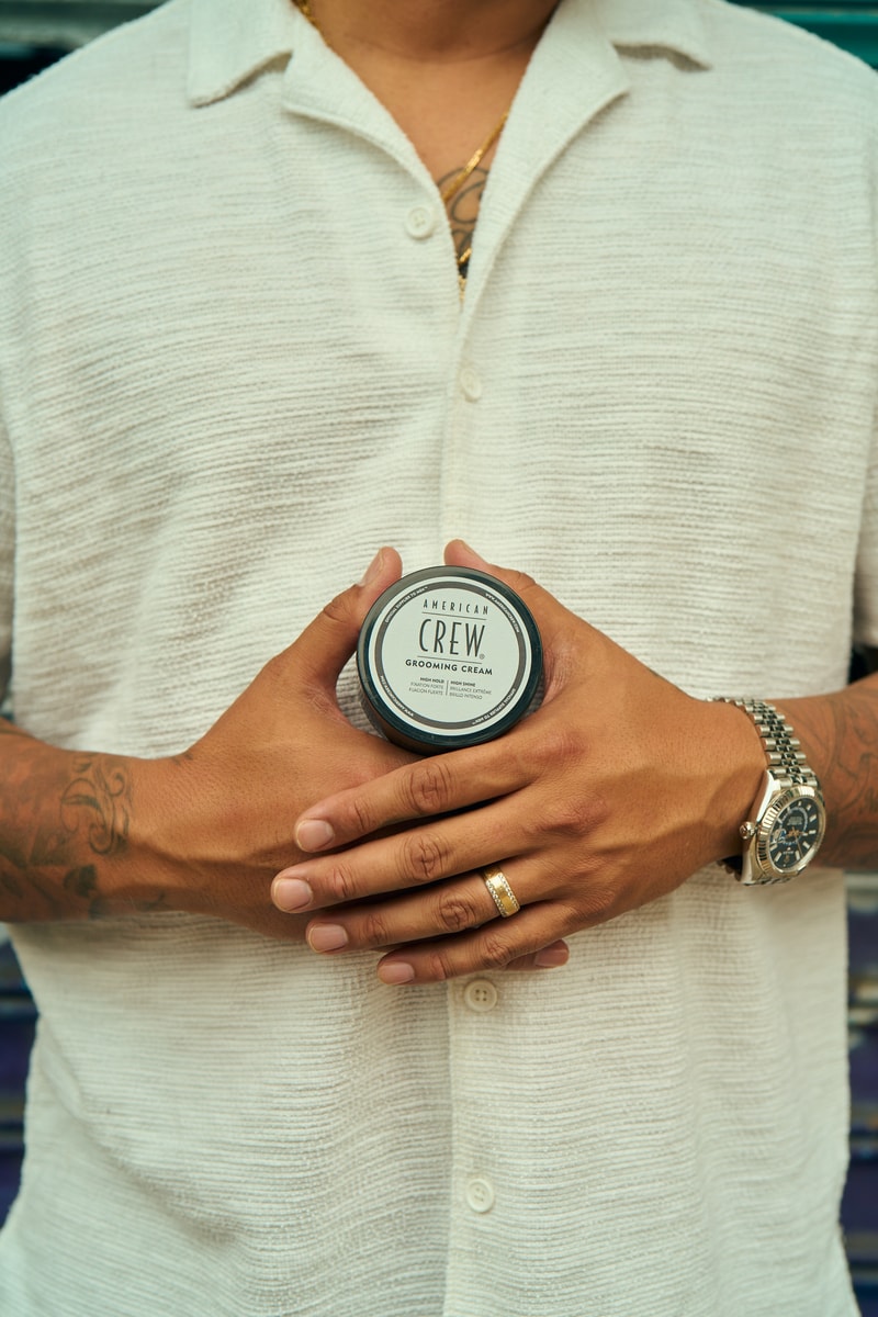 Richard Mendoza Barber and Soccer Culture With American Crew