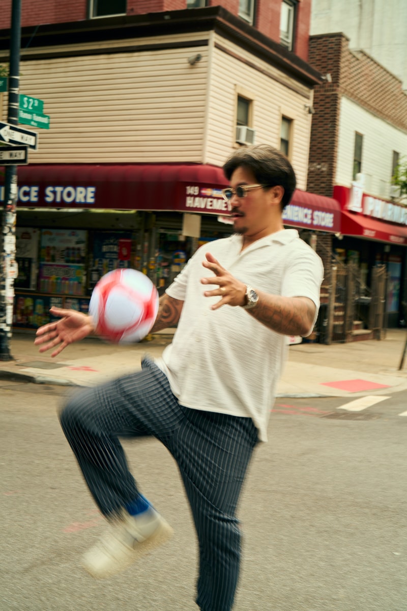 Richard Mendoza Barber and Soccer Culture With American Crew