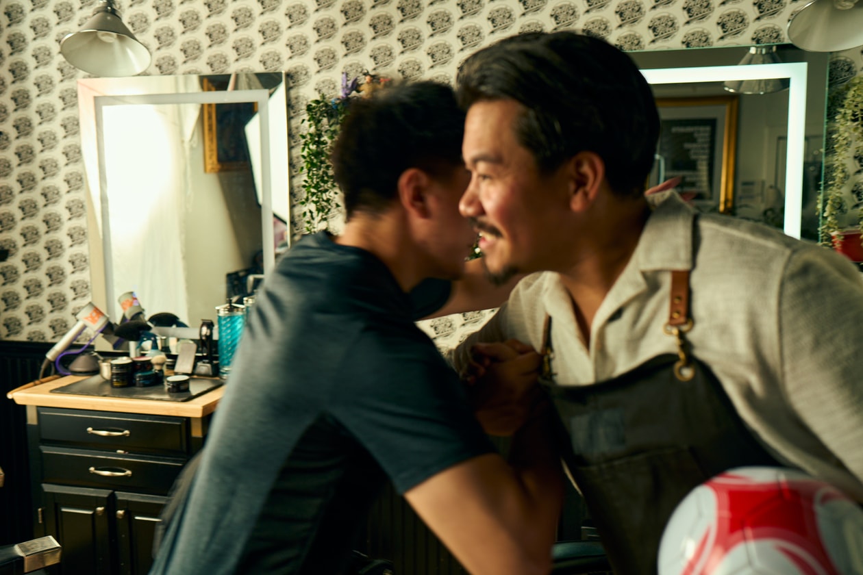 Richard Mendoza Barber and Soccer Culture With American Crew