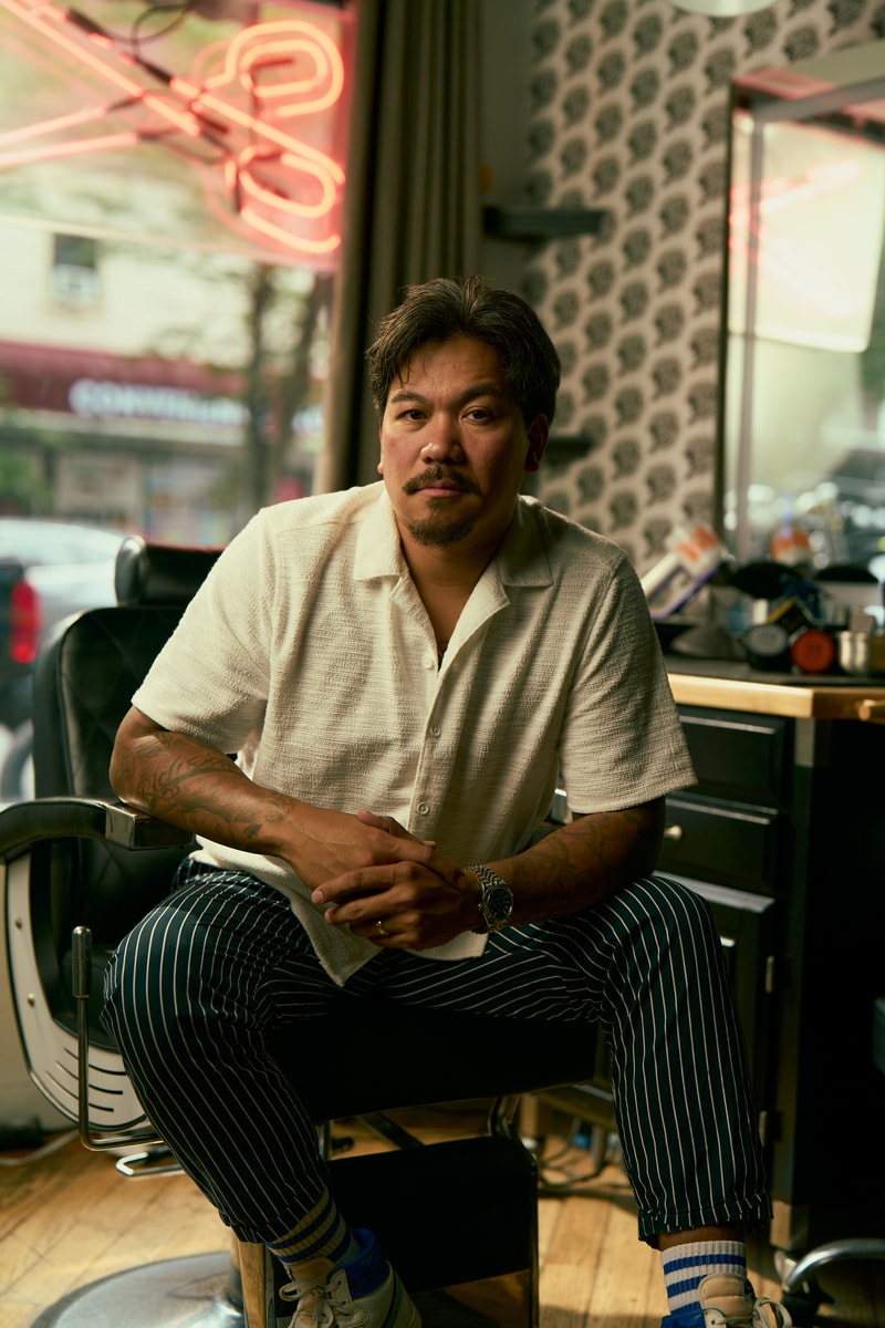 Richard Mendoza Barber and Soccer Culture With American Crew