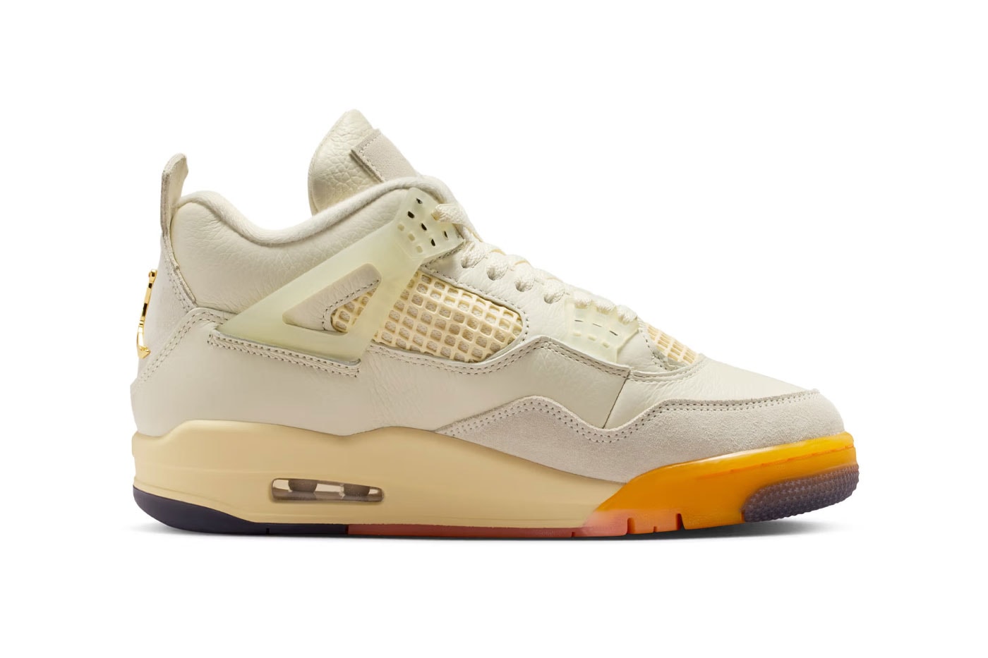 Air Jordan 4 Retro "Birds of Paradise" HV0823-101 Release Info Coconut Milk/Metallic Gold/Muslin/Bright Mango/Sundial/Black