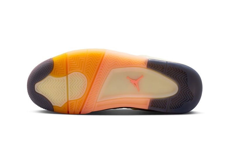 Air Jordan 4 Retro "Birds of Paradise" HV0823-101 Release Info Coconut Milk/Metallic Gold/Muslin/Bright Mango/Sundial/Black