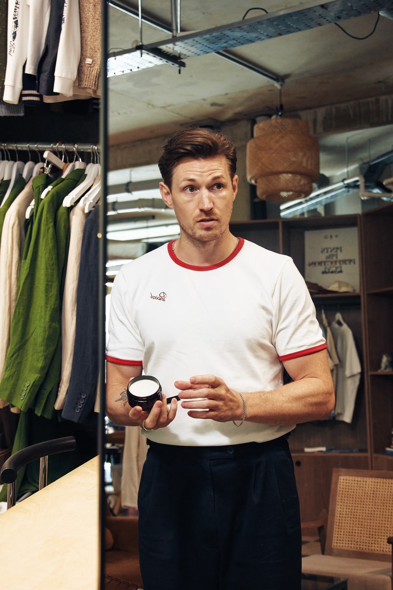 Christopher Gove Soccer Inspired Style with American Crew