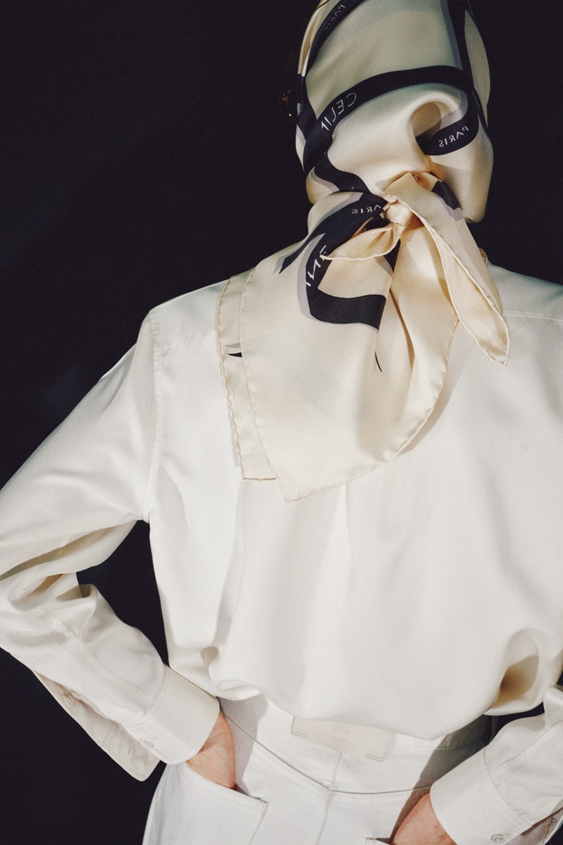 Celine Infinite Possibilities Silk Scarf Campaign