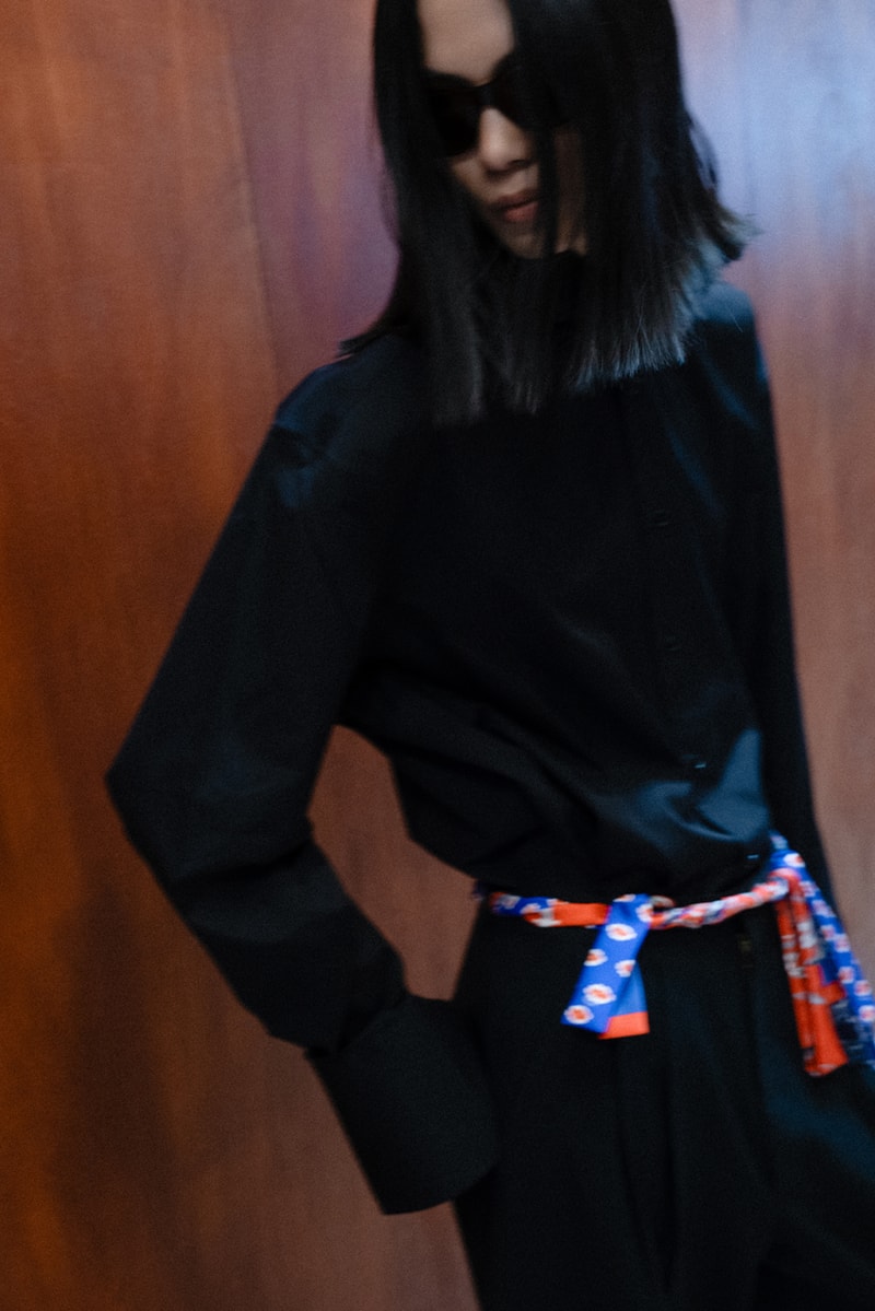 Celine Infinite Possibilities Silk Scarf Campaign