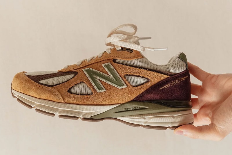 CNCPTS and New Balance Unveil the 990v4 "Patina" With Vintage Travel Charm