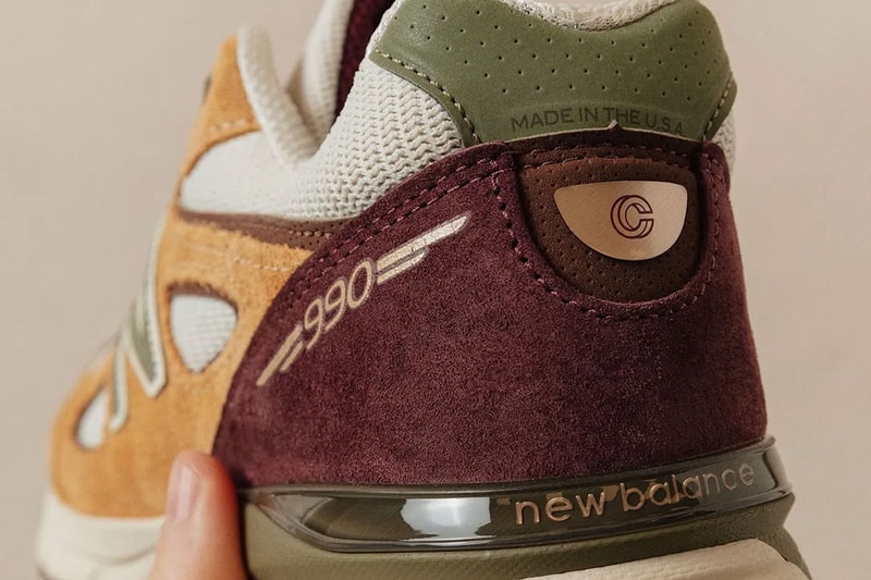 CNCPTS and New Balance Unveil the 990v4 "Patina" With Vintage Travel Charm