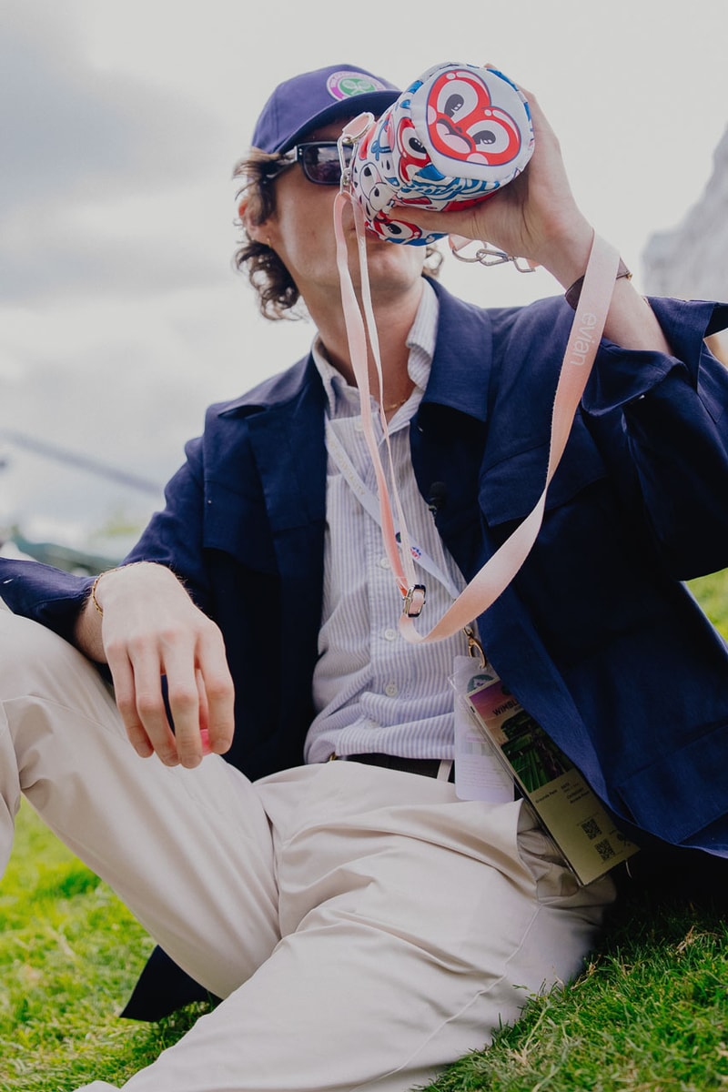 Danny Lomas Gears Up for Centre Court at Wimbledon with evian® teaser