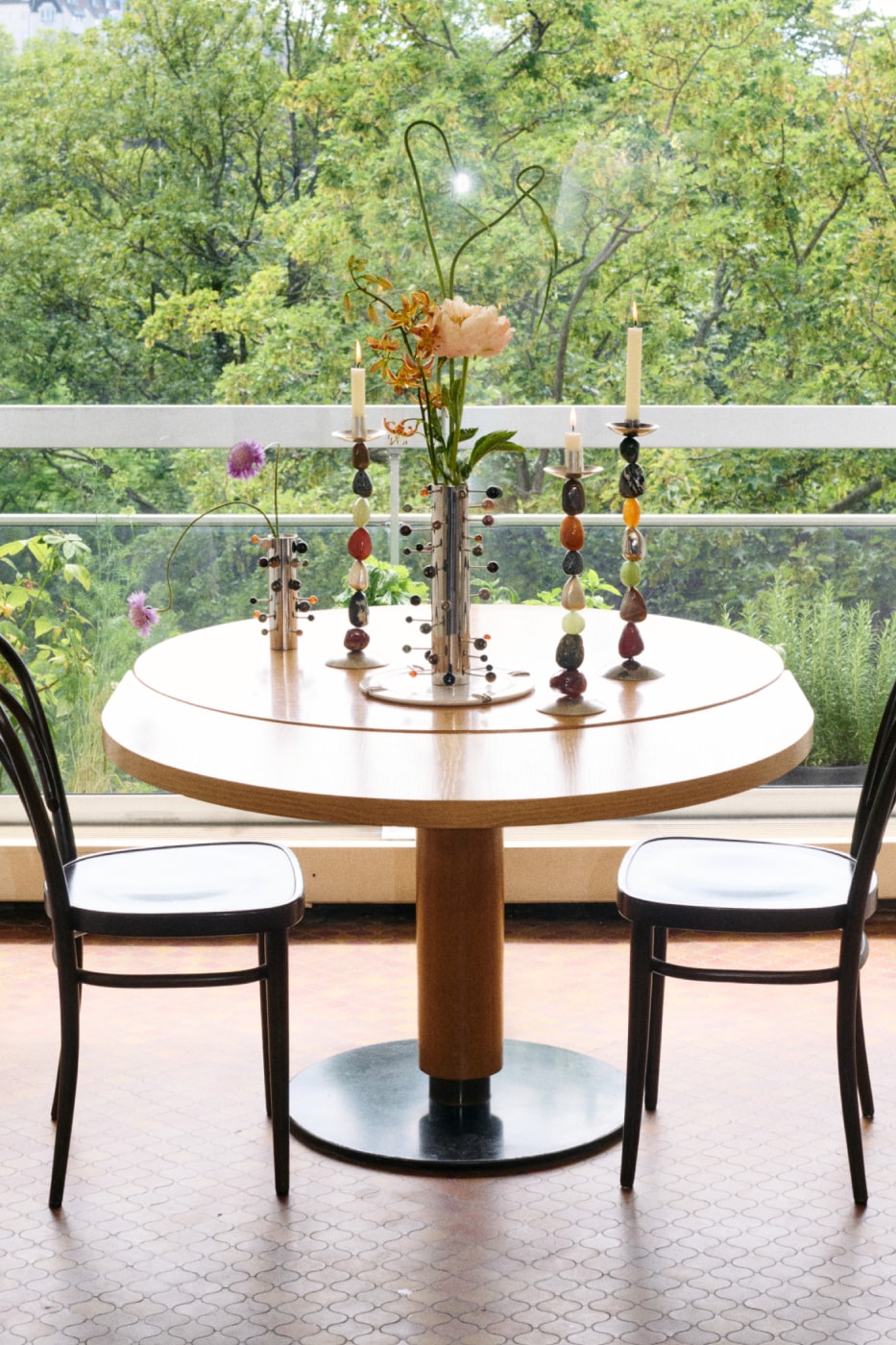 Panconesi “CONVERSATION PIECE” Object Collection Lookbook Info Ascolto Clock Ascolto Candelabra Ascolto Vase Marco Panconesi