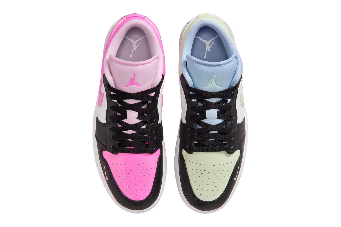Nike Air Jordan 1 Low “Mismatched Patent” IX3521-010 Official Images