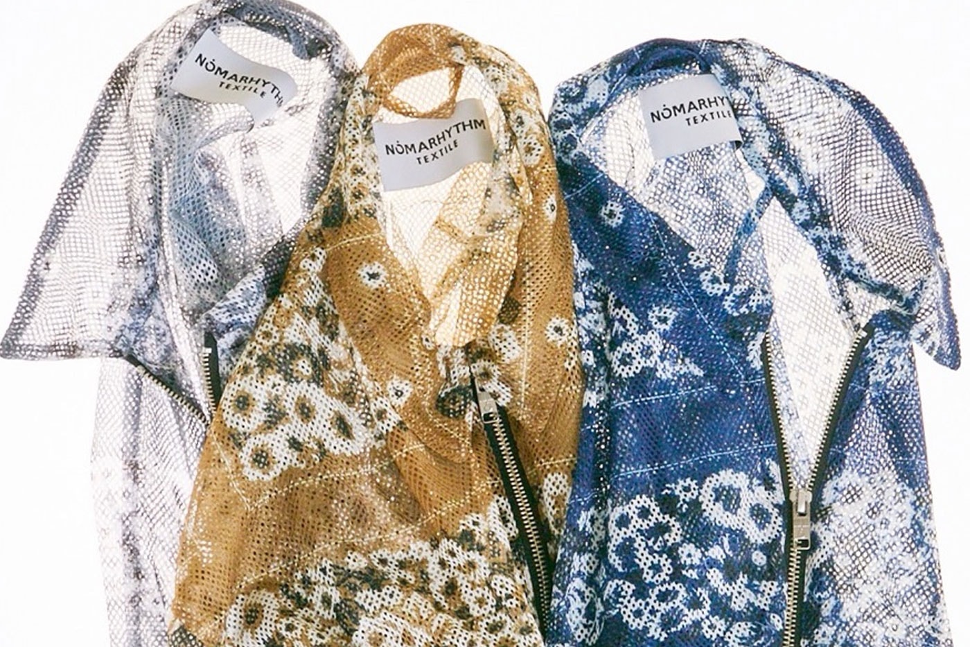 NÒMARHYTHM TEXTILE and JOURNAL STANDARD Launch Exclusive Bandanna Mesh Jacket