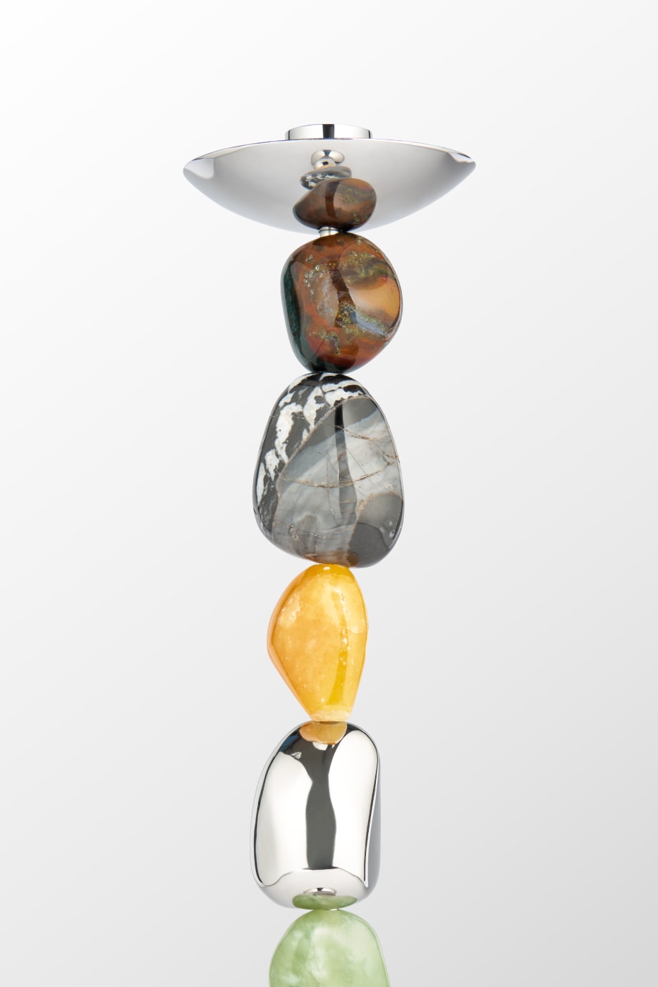 Panconesi “CONVERSATION PIECE” Object Collection Lookbook Info Ascolto Clock Ascolto Candelabra Ascolto Vase Marco Panconesi