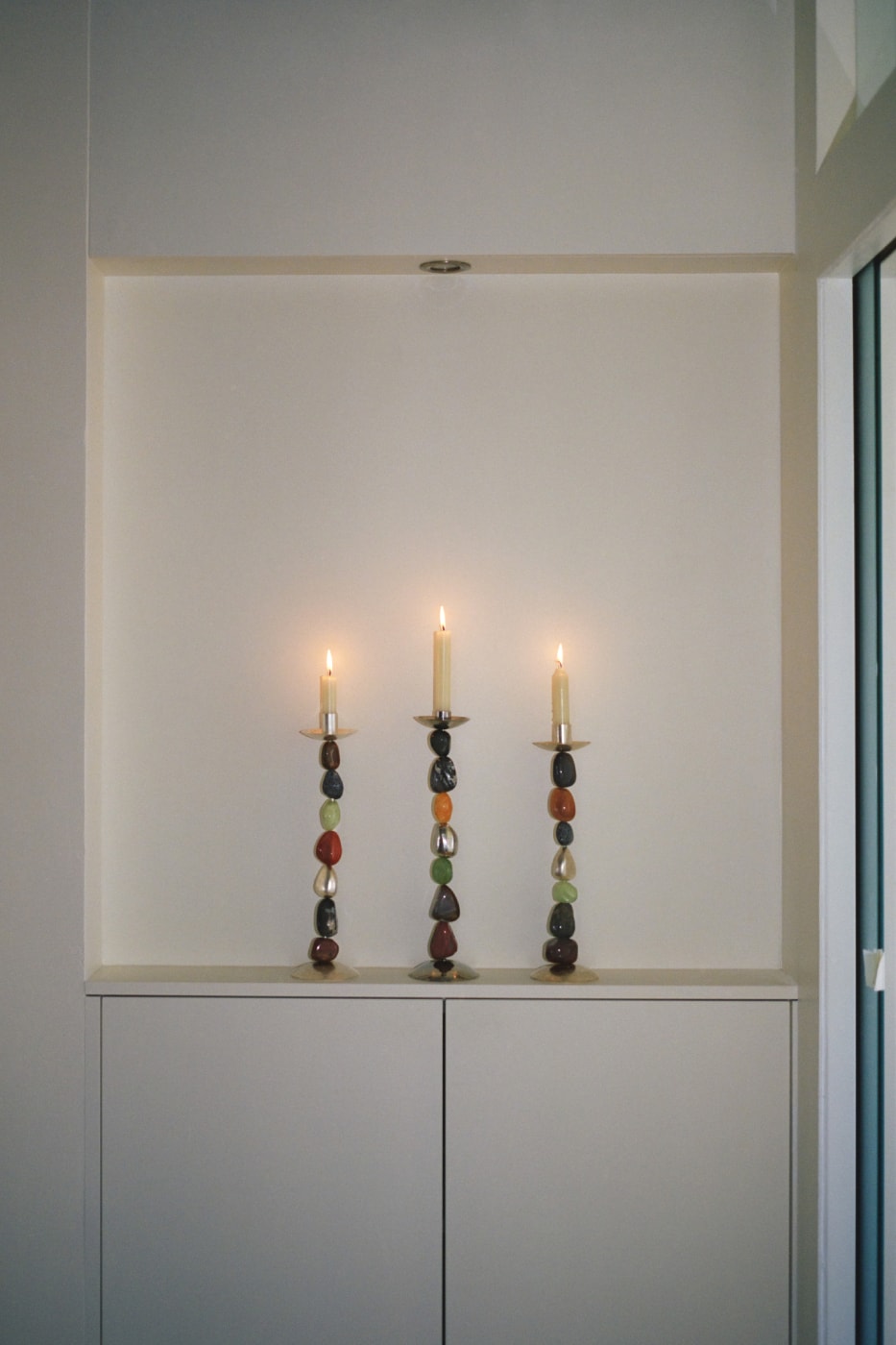 Panconesi “CONVERSATION PIECE” Object Collection Lookbook Info Ascolto Clock Ascolto Candelabra Ascolto Vase Marco Panconesi