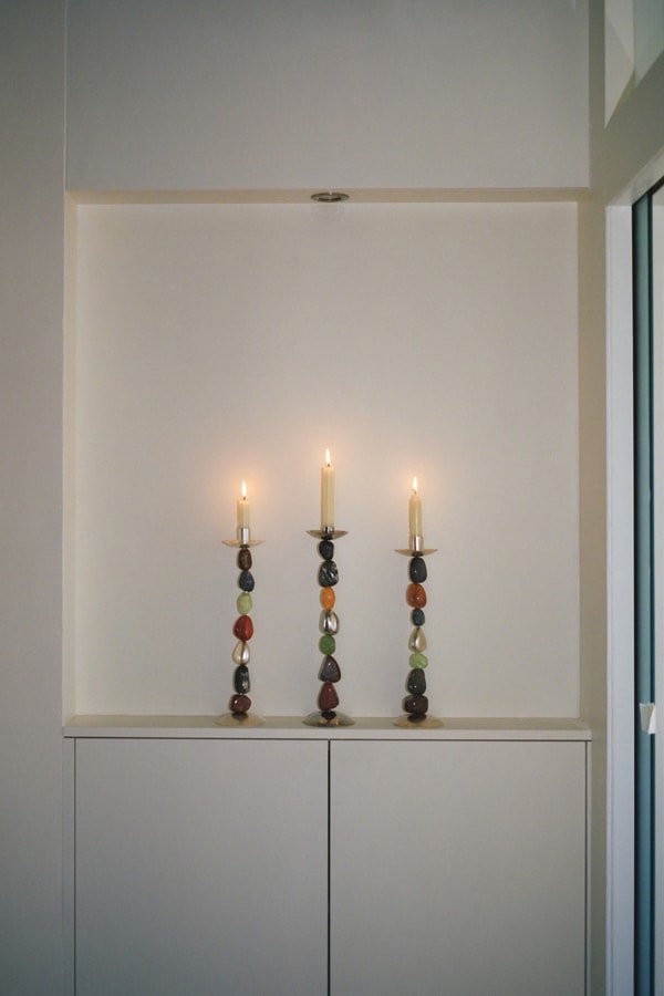 Panconesi “CONVERSATION PIECE” Object Collection Lookbook Info Ascolto Clock Ascolto Candelabra Ascolto Vase Marco Panconesi