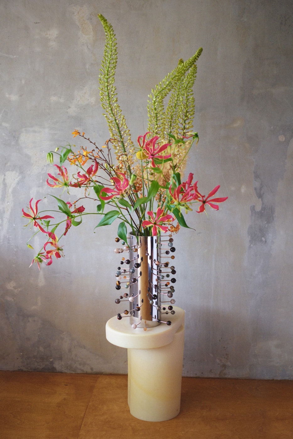 Panconesi “CONVERSATION PIECE” Object Collection Lookbook Info Ascolto Clock Ascolto Candelabra Ascolto Vase Marco Panconesi
