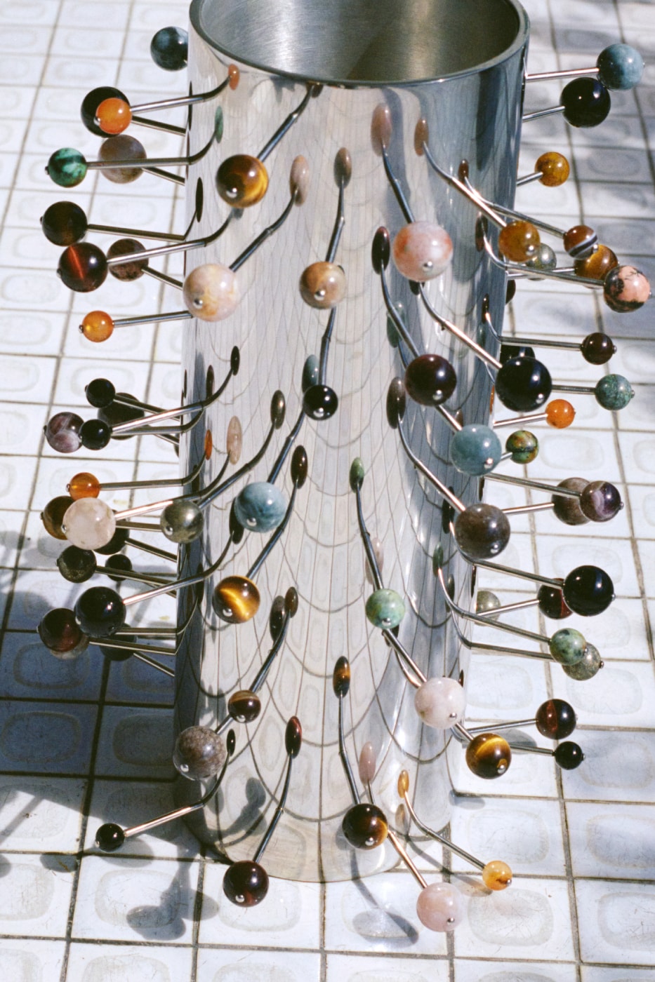 Panconesi “CONVERSATION PIECE” Object Collection Lookbook Info Ascolto Clock Ascolto Candelabra Ascolto Vase Marco Panconesi