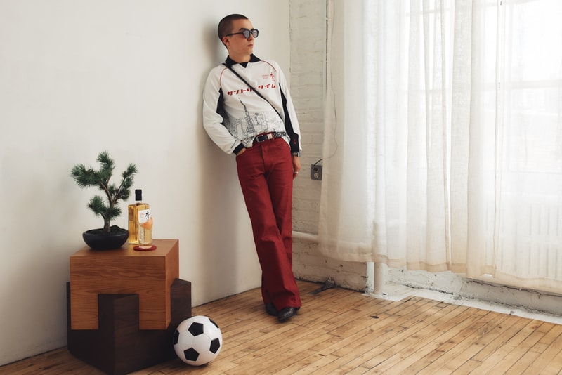 Mark Boutilier Styles the Toki Soccer Jersey With Unexpected Textures for His Hypebeast Cup Fit