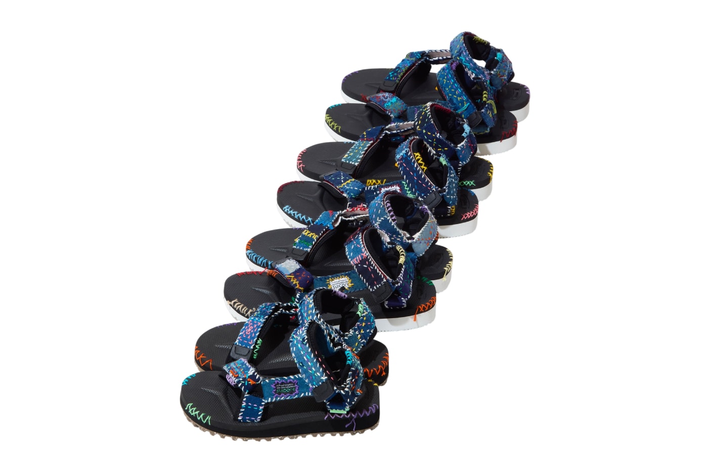 KUON SUICOKE SASHIKO GALS Sandals Collaboration Release Info