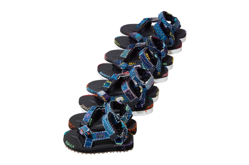 KUON SUICOKE SASHIKO GALS Sandals Collaboration Release Info