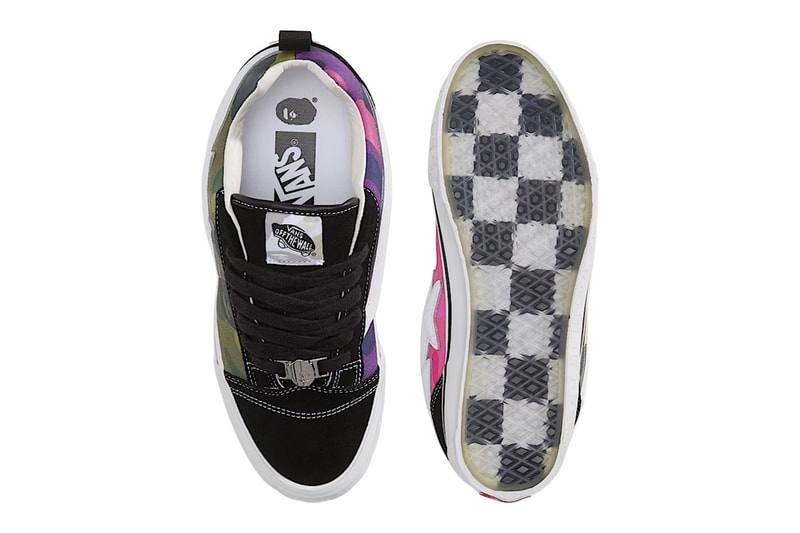 a bathing ape BAPE Vans Premium Knu Skool camo green camo black Collaboration VN000Z39W09 VN000Z3929B Release Info