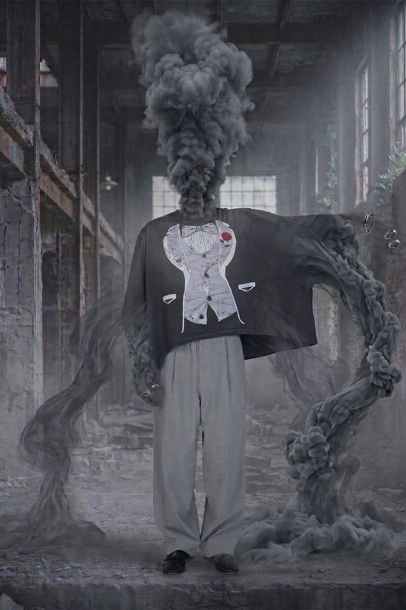 doublet  WISM Netflix ‘Human Vapor’ Tuxedo Balloon T-Shirt Collaboration Release Info