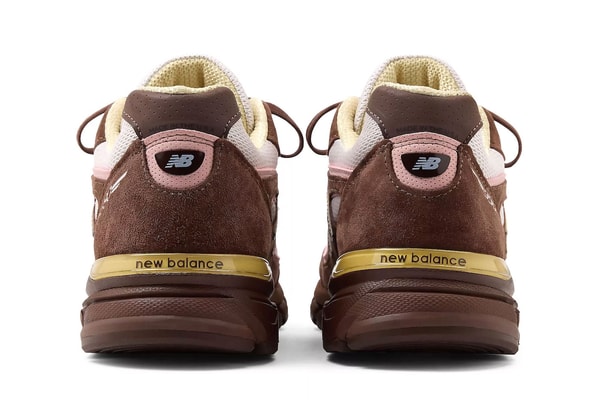 New Balance 990v4 "Pumpernickel/Pink Chalk" Release Info Alabaster U990IC4